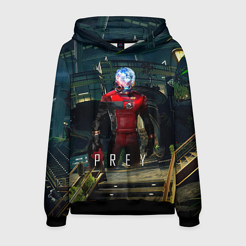 Мужская толстовка Prey Galaxy / 3D-Черный – фото 1
