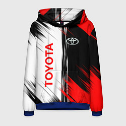 Толстовка-худи мужская Toyota Sport Auto, цвет: 3D-синий