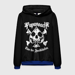 Толстовка-худи мужская Papa Roach, РОК, цвет: 3D-синий