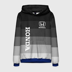Толстовка-худи мужская Honda Хонда, цвет: 3D-синий