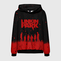 Толстовка-худи мужская Linkin Park Линкин Парк, цвет: 3D-черный