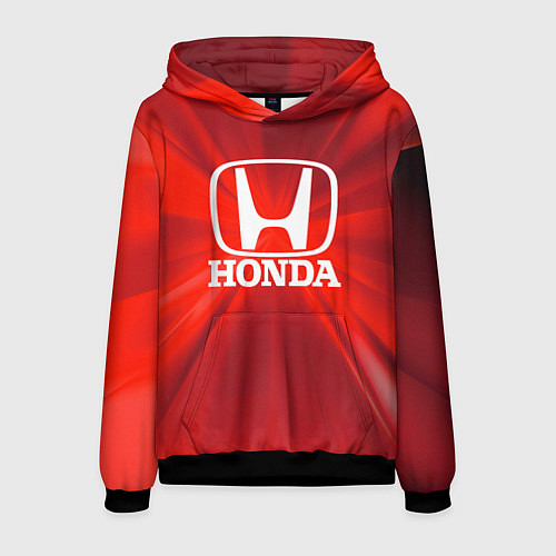 Мужская толстовка Хонда HONDA / 3D-Черный – фото 1