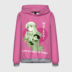 Толстовка-худи мужская Wotakoi, цвет: 3D-меланж