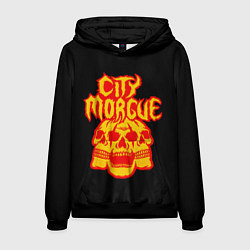 Толстовка-худи мужская ZillaKami x SosMula City Morgue Черепа, цвет: 3D-черный