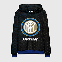 Толстовка-худи мужская INTER Inter - Графика, цвет: 3D-синий