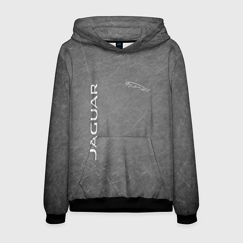 Мужская толстовка ЯГУАР / 3D-Черный – фото 1