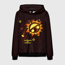 Толстовка-худи мужская Five Nights at Freddys Security Breach - Воспитате, цвет: 3D-черный