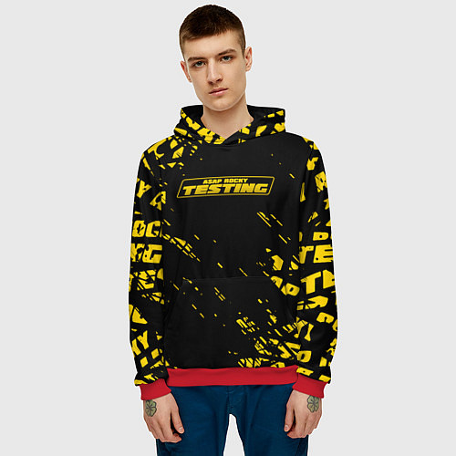 Мужская толстовка ASAP ROCKY fashion killa / 3D-Красный – фото 3