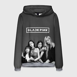 Толстовка-худи мужская BLACKPINK BW Divas, цвет: 3D-меланж