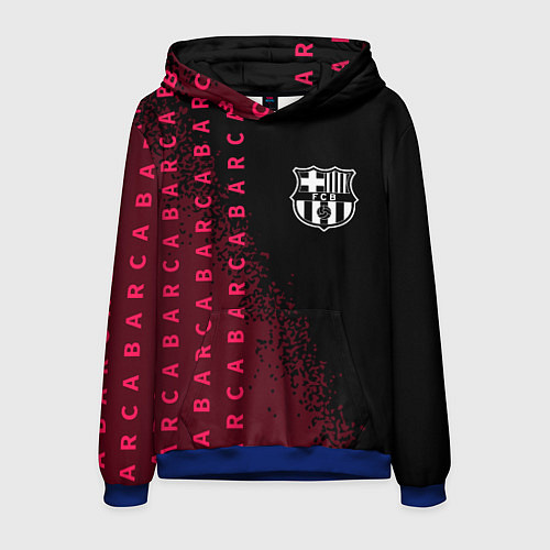 Мужская толстовка БАРСА Арт / 3D-Синий – фото 1