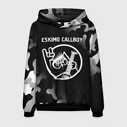 Толстовка-худи мужская Eskimo Callboy - КОТ - Камуфляж, цвет: 3D-черный