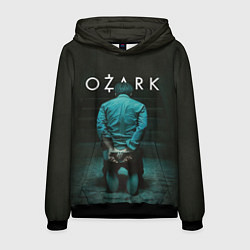 Толстовка-худи мужская Marty Byrde, цвет: 3D-черный