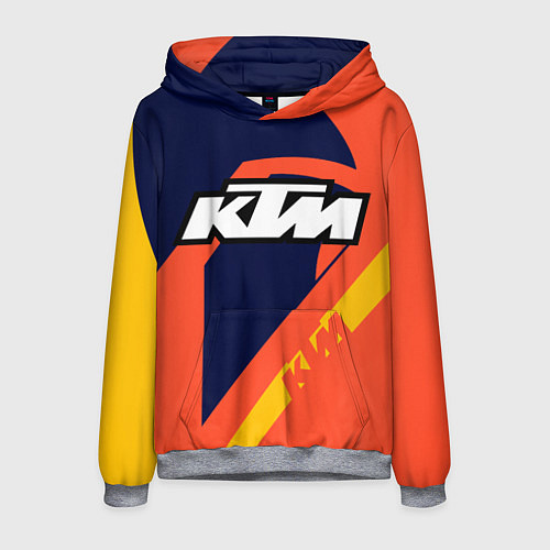 Мужская толстовка KTM VINTAGE SPORTWEAR / 3D-Меланж – фото 1