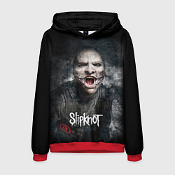 Толстовка-худи мужская Slipknot - The Gray Chapter - Corey Taylor, цвет: 3D-красный