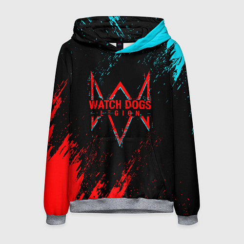 Мужская толстовка Watch Dogs 2 watch dogs: legion / 3D-Меланж – фото 1