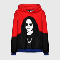 Толстовка-худи мужская OZZY OSBOURNE ОЗЗИ ОСБОРН, цвет: 3D-синий