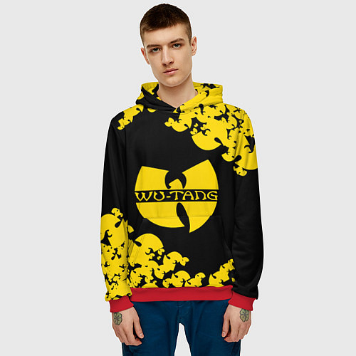 Мужская толстовка Wu bats / 3D-Красный – фото 3