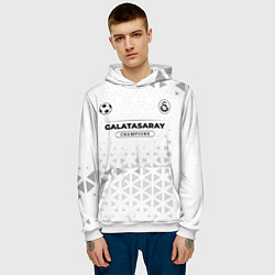 Толстовка-худи мужская Galatasaray Champions Униформа, цвет: 3D-белый — фото 2
