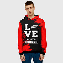 Толстовка-худи мужская Forza Horizon Love Классика, цвет: 3D-черный — фото 2