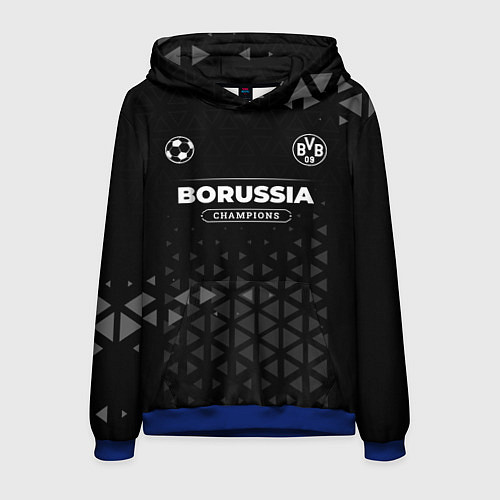 Мужская толстовка Borussia Champions Uniform / 3D-Синий – фото 1