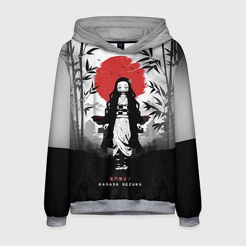 Мужская толстовка KAMADO NEZUKO / 3D-Меланж – фото 1