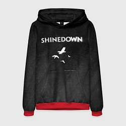 Толстовка-худи мужская The Sound of Madness Shinedown, цвет: 3D-красный