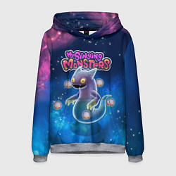 Толстовка-худи мужская My Singings monsters ВУЖАС GHAZT, цвет: 3D-меланж