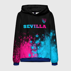 Толстовка-худи мужская Sevilla Neon Gradient, цвет: 3D-синий