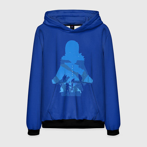 Мужская толстовка Тени Е Лань / 3D-Черный – фото 1