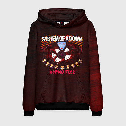 Мужская толстовка Hypnotize - System of a Down / 3D-Черный – фото 1