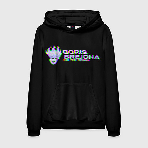Мужская толстовка Borij Brejcha Glitch / 3D-Черный – фото 1