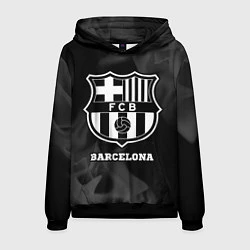 Толстовка-худи мужская Barcelona Sport на темном фоне, цвет: 3D-черный