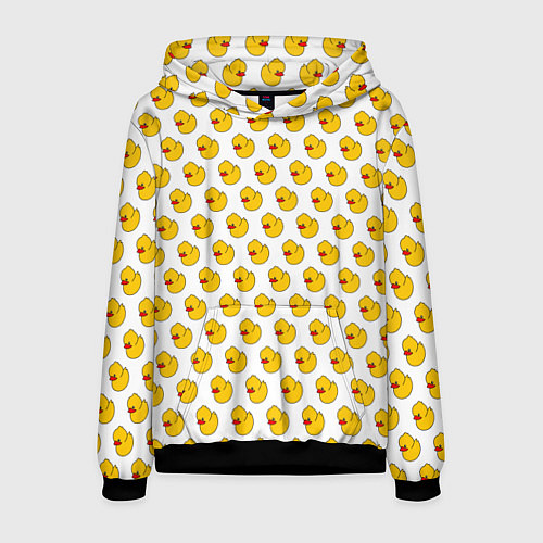 Мужская толстовка Ути белый / 3D-Черный – фото 1