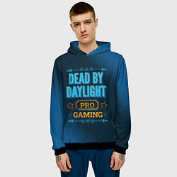 Толстовка-худи мужская Игра Dead by Daylight: pro gaming, цвет: 3D-черный — фото 2