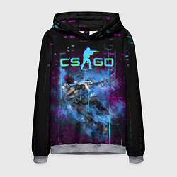 Толстовка-худи мужская CS GO - Skin, цвет: 3D-меланж