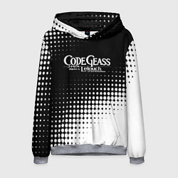 Толстовка-худи мужская Code geass Абстракция, цвет: 3D-меланж