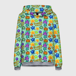 Толстовка-худи мужская Stardew Valley pattern, цвет: 3D-меланж