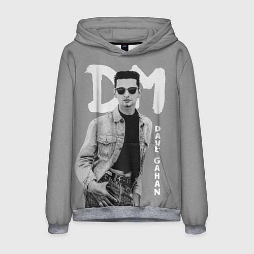 Мужская толстовка Dave Gahan - Depeche Mode / 3D-Меланж – фото 1
