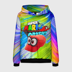 Толстовка-худи мужская Super Mario Odyssey - Nintendo - Бейсболка, цвет: 3D-черный