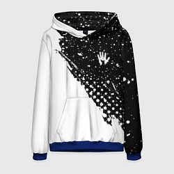 Толстовка-худи мужская Children of Bodom крапинки краски, цвет: 3D-синий