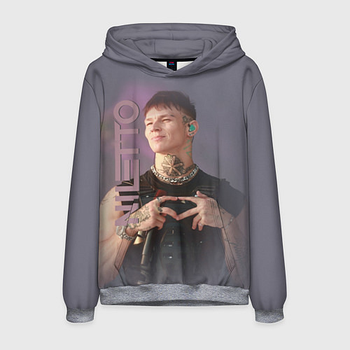 Мужская толстовка Niletto- моя любимка / 3D-Меланж – фото 1