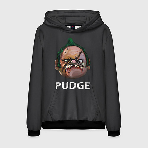 Мужская толстовка Пудж дота 2 / 3D-Черный – фото 1