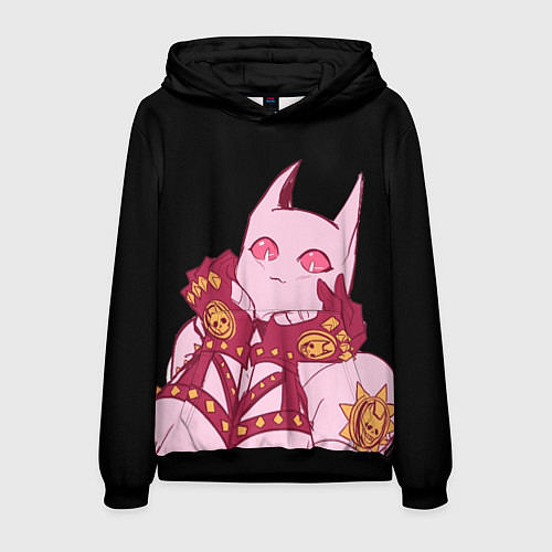 Мужская толстовка Милый стенд Killer Queen - Jojo / 3D-Черный – фото 1