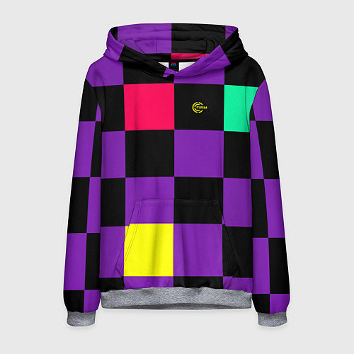 Мужская толстовка FIRM прямо из 80х / 3D-Меланж – фото 1