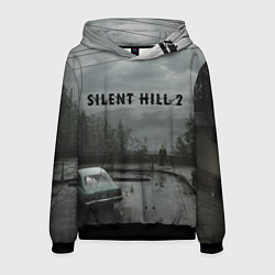 Толстовка-худи мужская Silent hill 2 remake, цвет: 3D-черный
