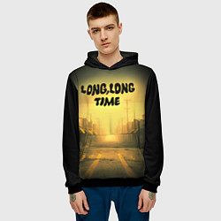 Толстовка-худи мужская Long long time из сериала The Last of Us, цвет: 3D-черный — фото 2