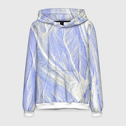 Толстовка-худи мужская Безмолвное пространство, цвет: 3D-белый