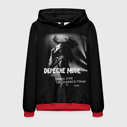 Толстовка-худи мужская Depeche Mode - Music for the Masses tour, цвет: 3D-красный