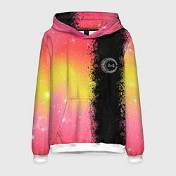 Толстовка-худи мужская Mamamoo логотип, цвет: 3D-белый