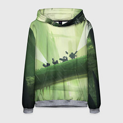 Толстовка-худи мужская Приключения Deep Rock Galactic, цвет: 3D-меланж